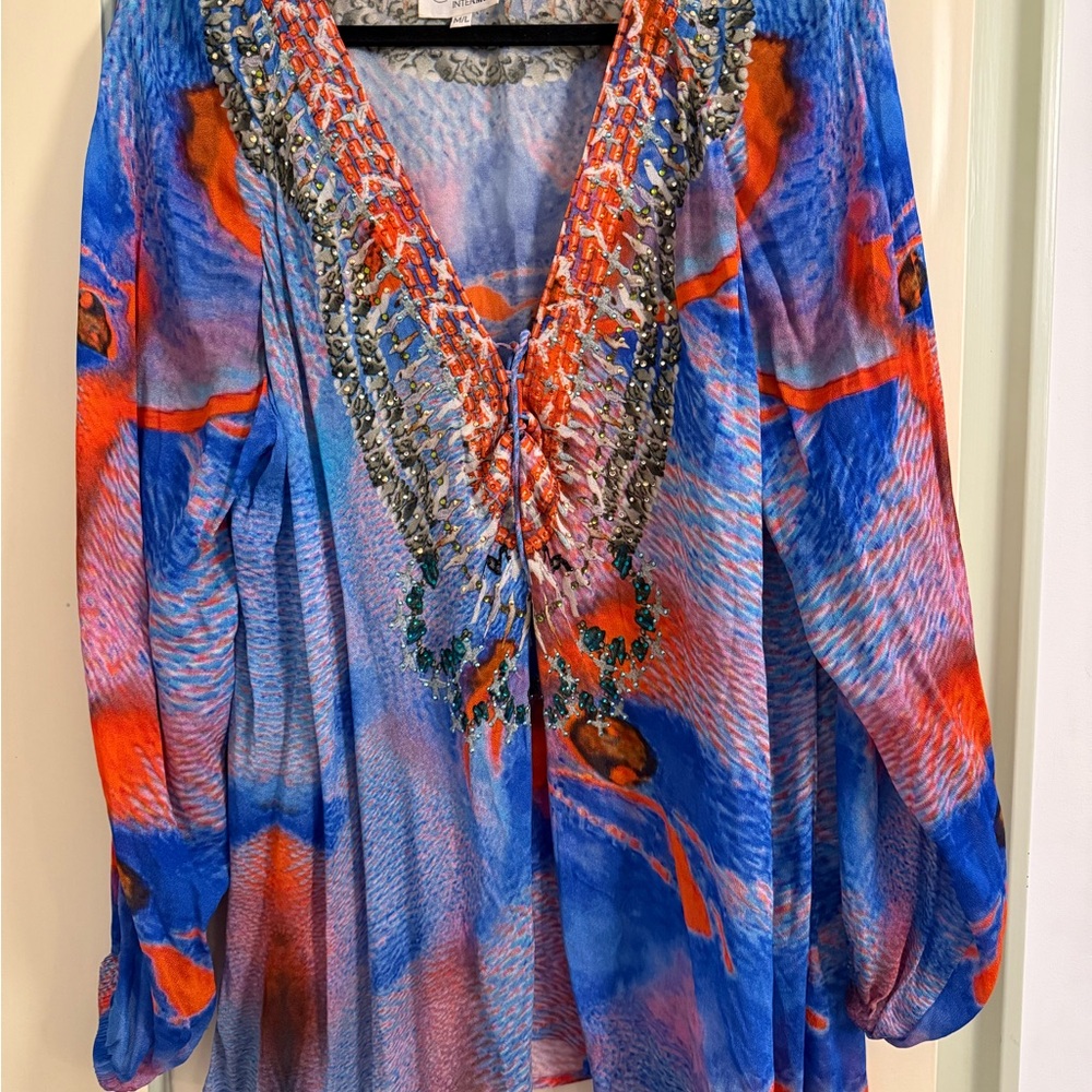 Camila: Colorful Women's Top